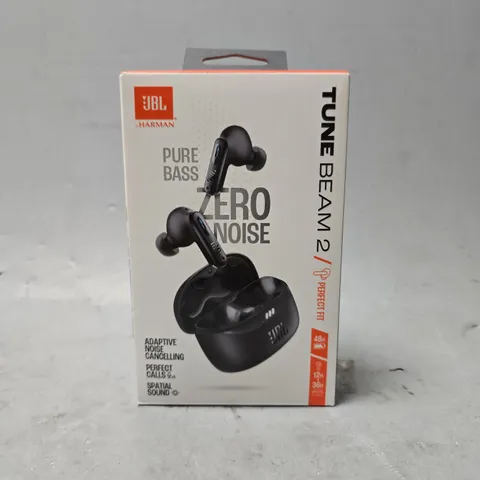 BOXED JBL TUNE BEAM 2 EARBUDS 