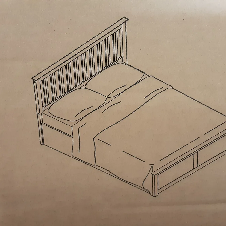 BOXED 150 CM PHOENIX OTTOMAN BED 8N WHITE - 4 BOXES