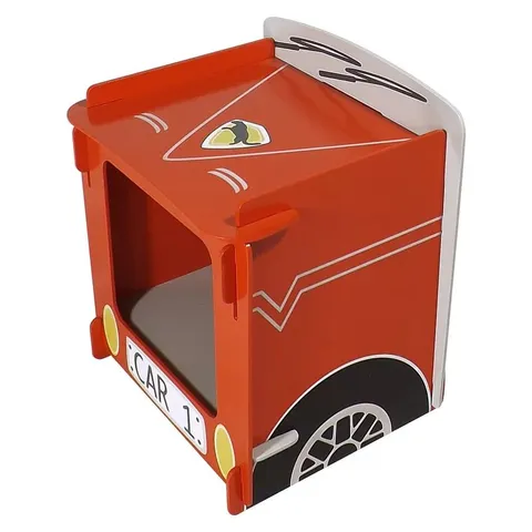 BOXED RHAWNHURST RACING CAR BEDSIDE TABLE (1 BOX)