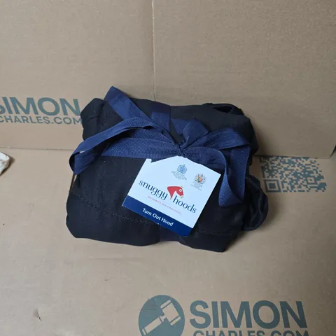 SNUGGY HOODS BLACK  TURN-OUT HOOD FOR HORSES – BRANDED CARRY BAG