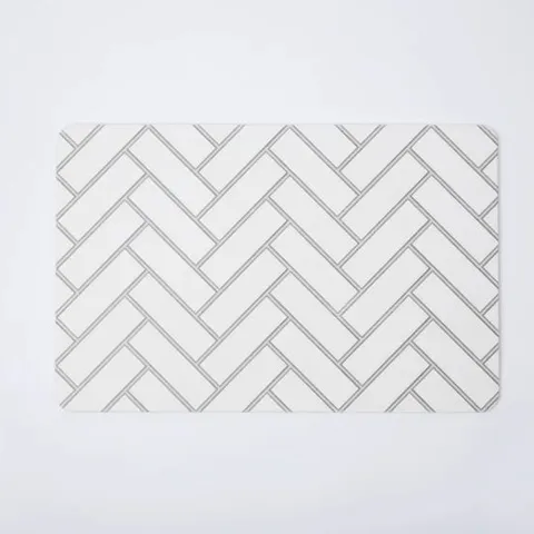 NATURAL STEP ECO BATHMATS QUICK-DRY STONE SHOWER & BATH MAT
