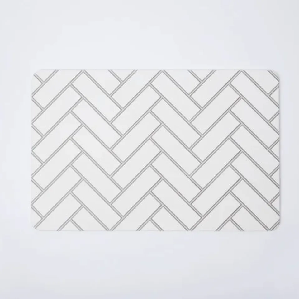NATURAL STEP ECO BATHMATS QUICK-DRY STONE SHOWER & BATH MAT