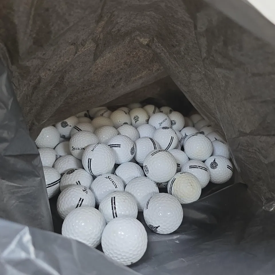 SRIXON GOLF BALLS – BULK LOT, APPROX. 25 BALLS