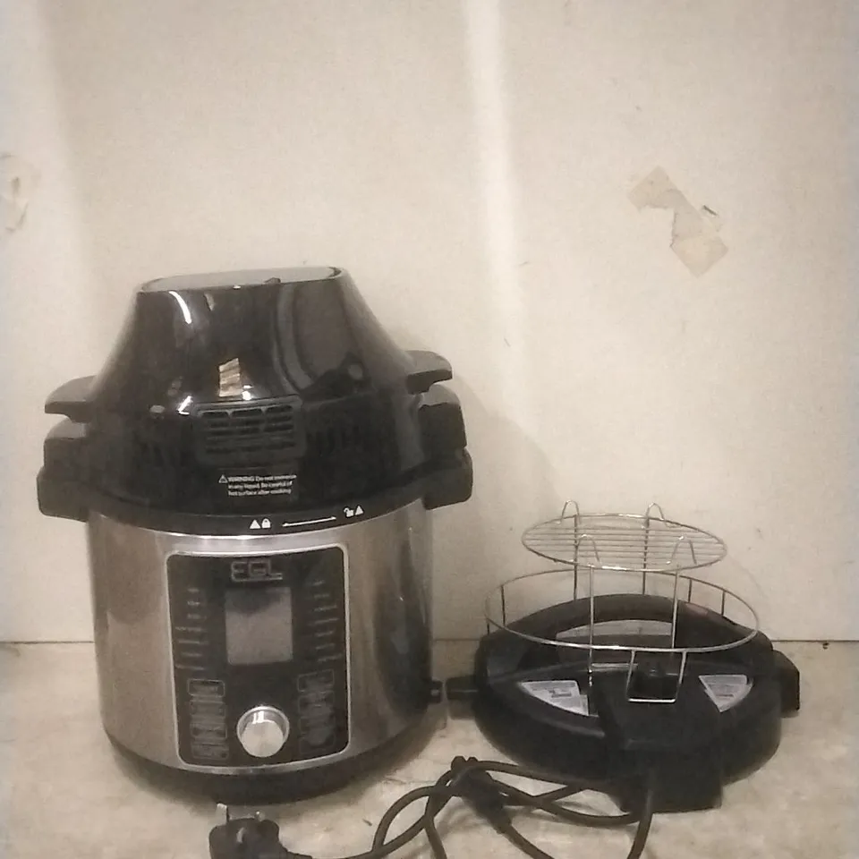 BOXED EGL 2 IN 1 AIR FRYER AND PRESSURE COOKER