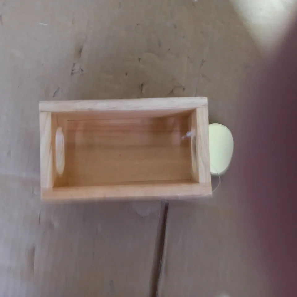 MINI WOOD CRATE RRP £15.99