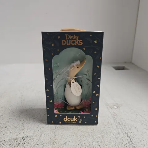 DINKY DUCKS BRIDE DUCK FIGURINE – THE DUCK COMPANY (BOXED)