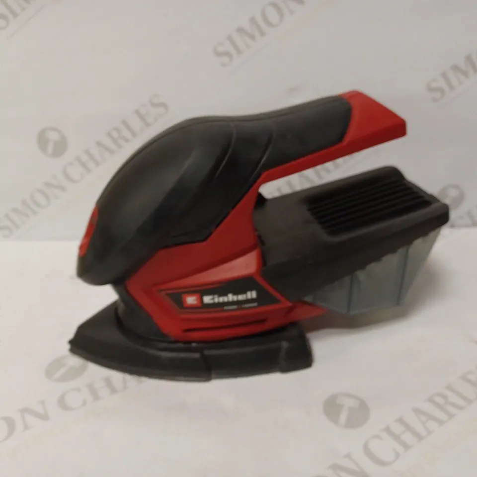 EINHELL POWER X-CHANGE CORDLESS HAND-HELD SANDER (TE-OS 18/150 LI SOLO) BARE UNIT