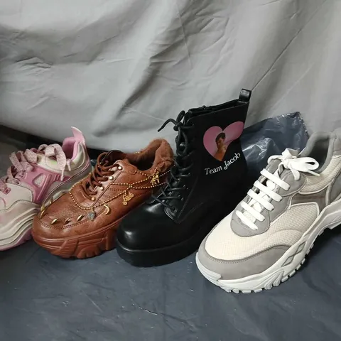 APPROXIMATELY FIVE PAIRS OF ASSORTED KOI SHOES