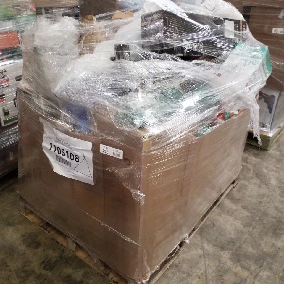 PALLET OF APPROXIMATELY 24 UNPROCESSED RAW RETURN HOUSEHOLD AND ELECTRICAL GOODS TO INCLUDE;