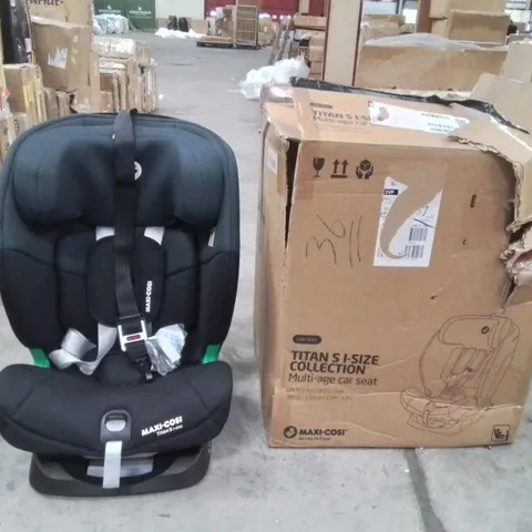 BOXED MAXI-COSI TITAN S I-SIZE COLLECTION MULTI-AGE CAR SEAT