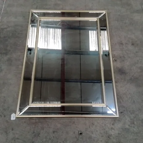 YEARN GLASS FRAMED MIRROR