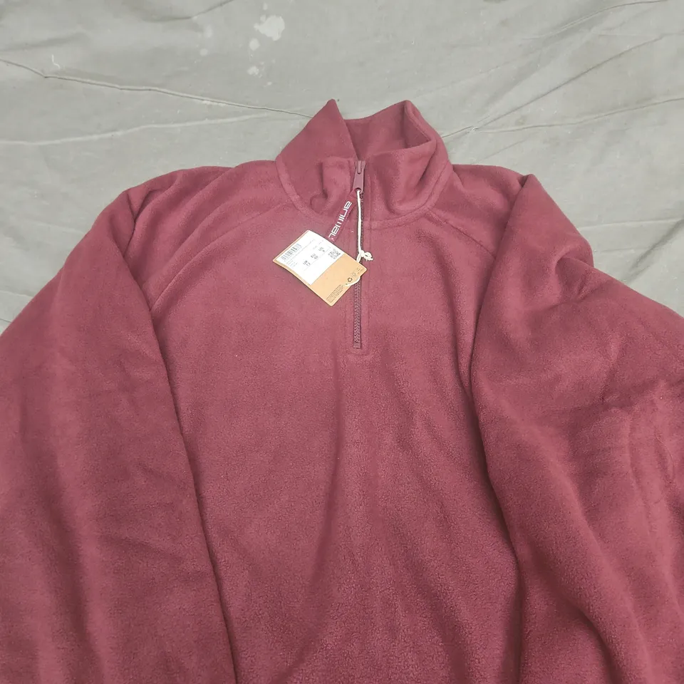 ANIMAL STOCKHOLM WOMEN'S HALF ZIP FLEECE – BERRY, UK 12 