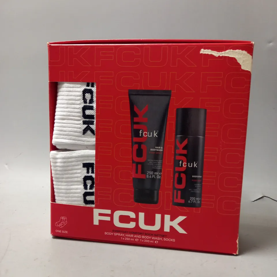 BOXED FCUK EVERDAY COMFORT SOCK GIFT SET