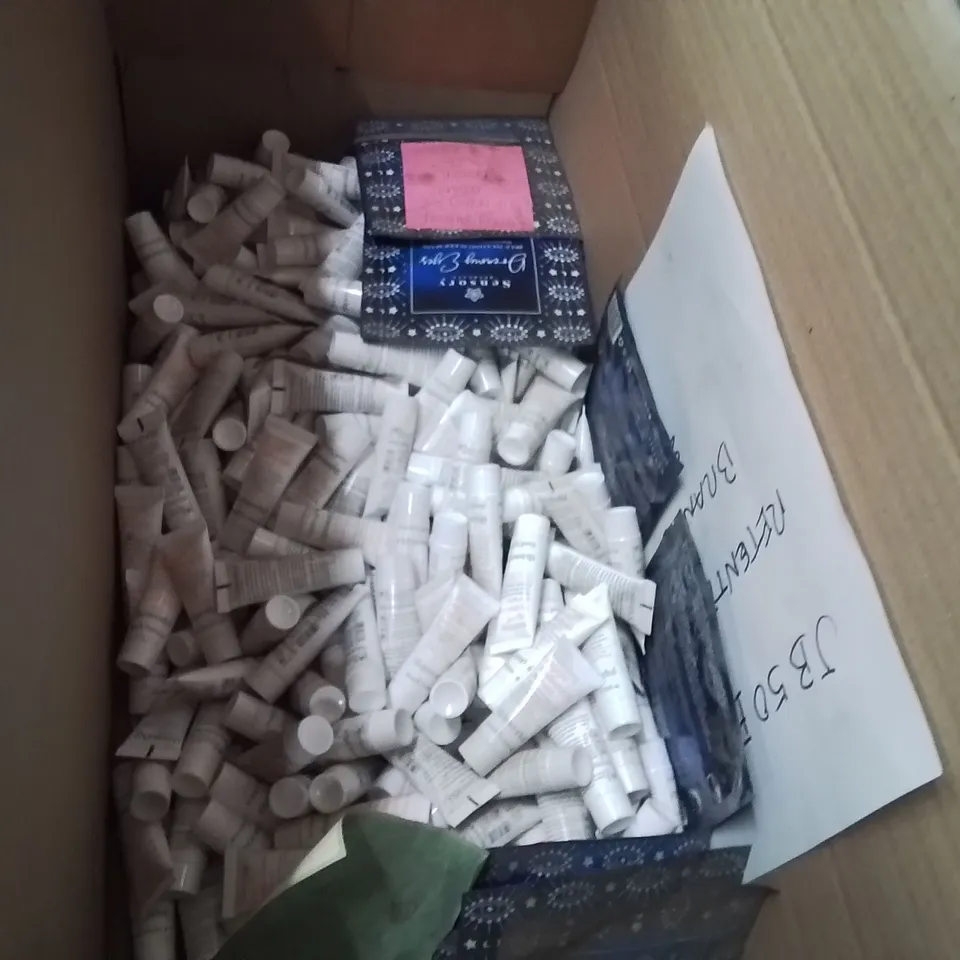 PALLET OF ASSORTED BEAUTY PRODUCTS TO INCLUDE;SLEEP MASKS,SHAMPOO,BODY CLEANSER APPROXIMATELY 200 BOXES PRODUCTS ARE PAST BEST BEFORE USE