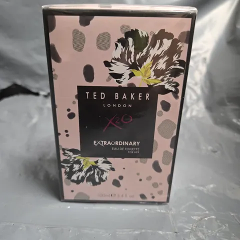BOXED AND SEALED TED BAKER LONDON X2O EXTRAORDINARY EAU DE TOILETTE FOR HER 100ML