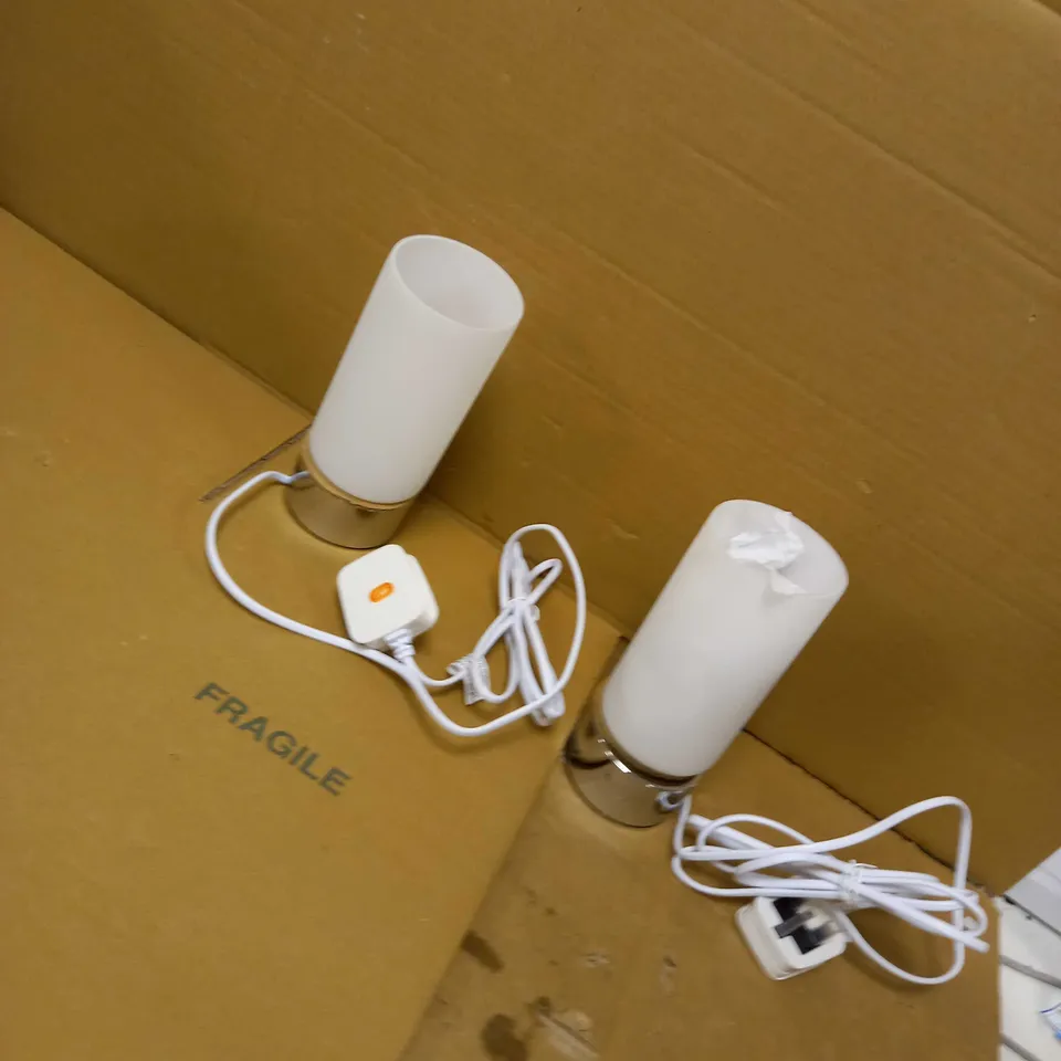 JOHN LEWIS CARA TOUCH LAMP SET OF 2 
