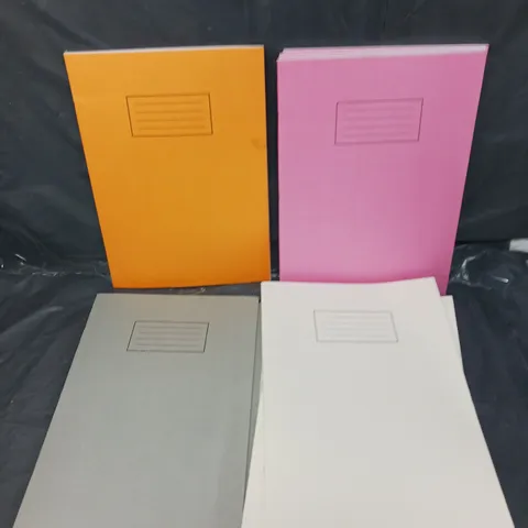 12 COLOURED SCHOOL BOOKS