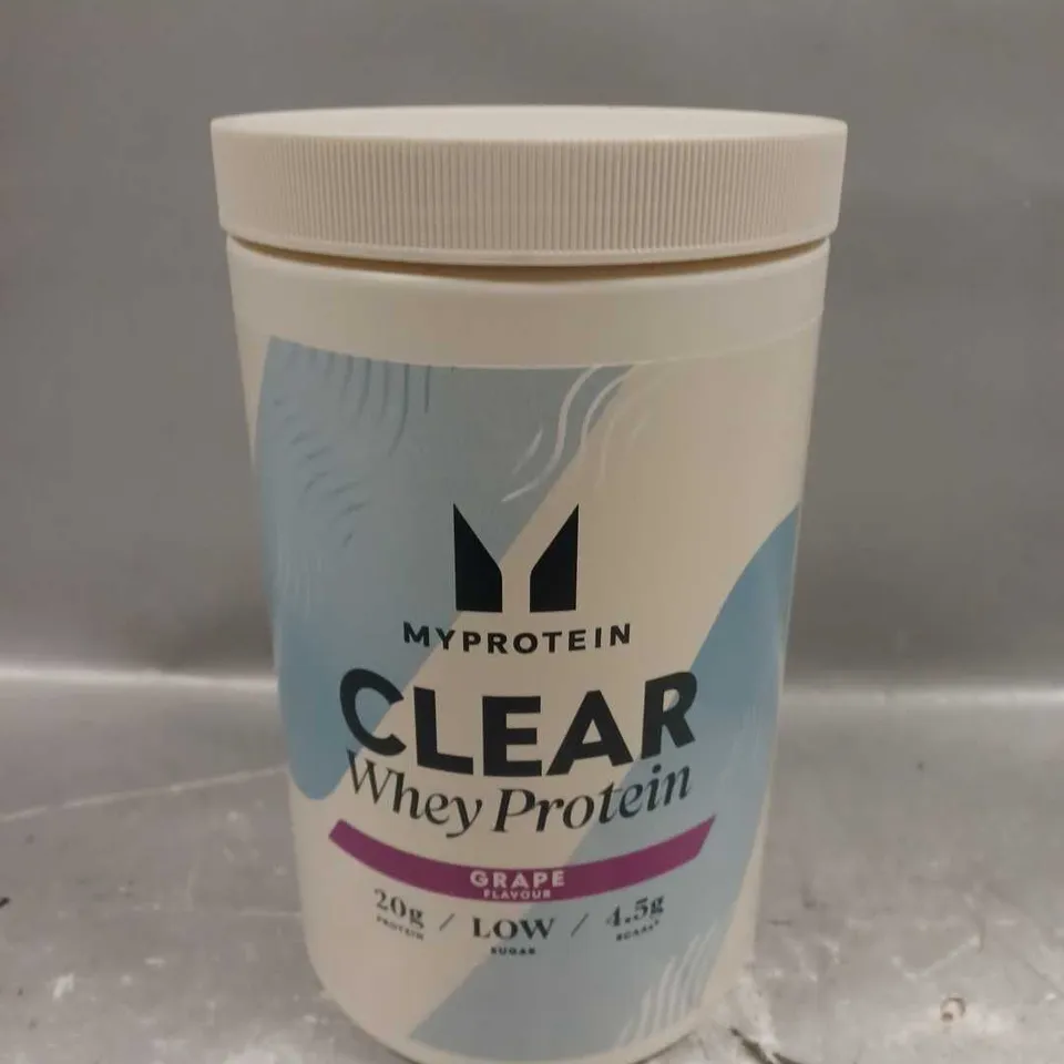 MY PROTEIN CLEAR WHEY PROTEIN - GRAPE