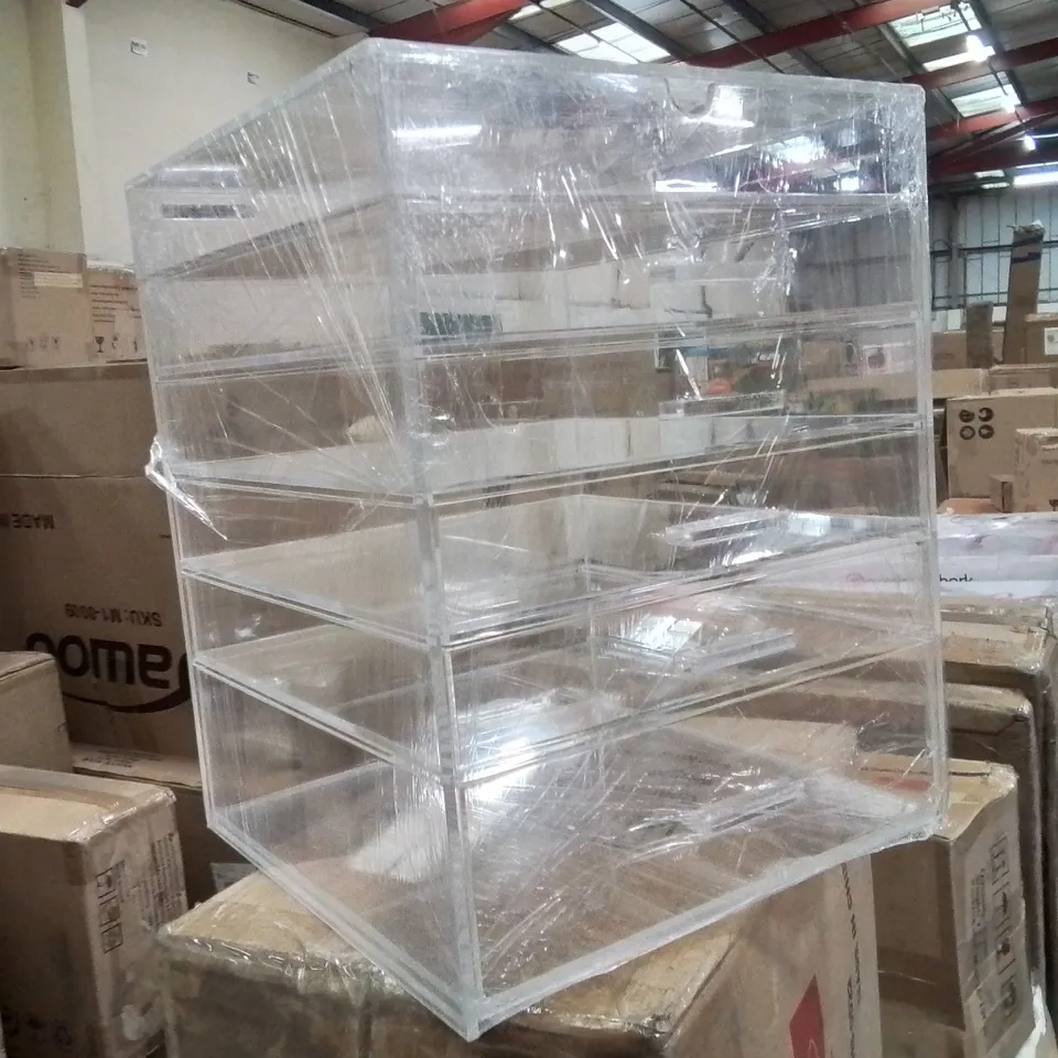 BOXED CLEAR PLASTIC DRAWS