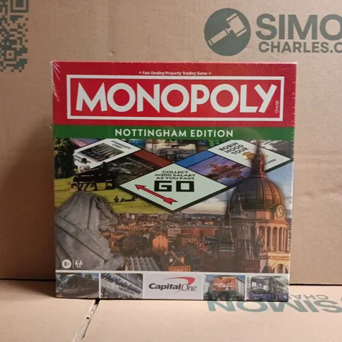 MONOPOLY NOTTINGHAM EDITION BOARD GAME