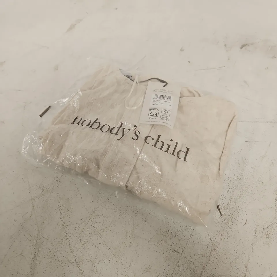 UK 10 NOBODY'S CHILD STIRLING TOP – CREAM