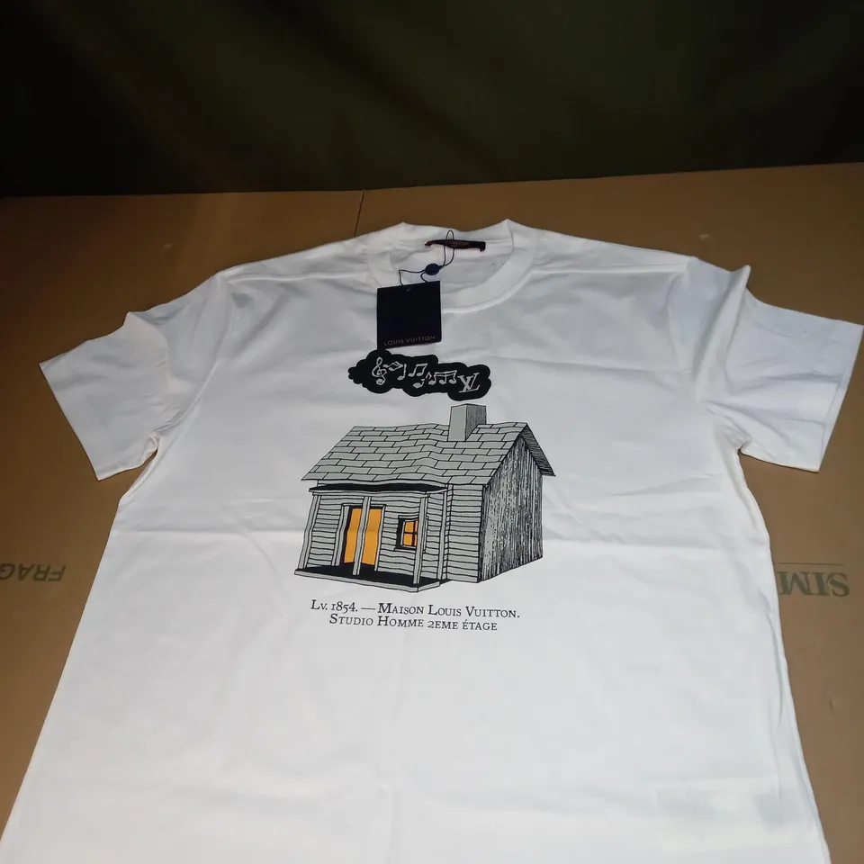 MENS LOUIS VUITTON STUDIO HOME LOGO T-SHIRT SIZE UNSPECIFIED