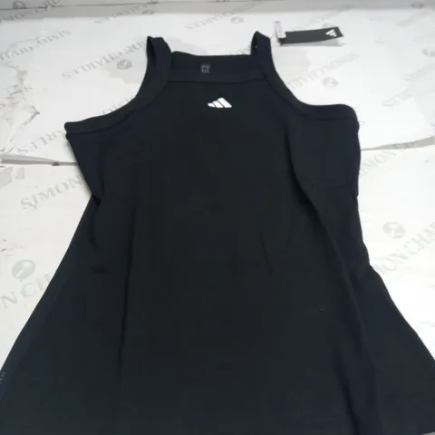 BLACK ADIDAS TANK TOP SIZE M