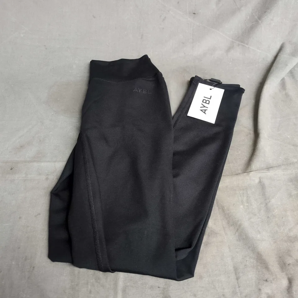 AYBL STAPLE LEGGINGS - BLACK, SIZE S