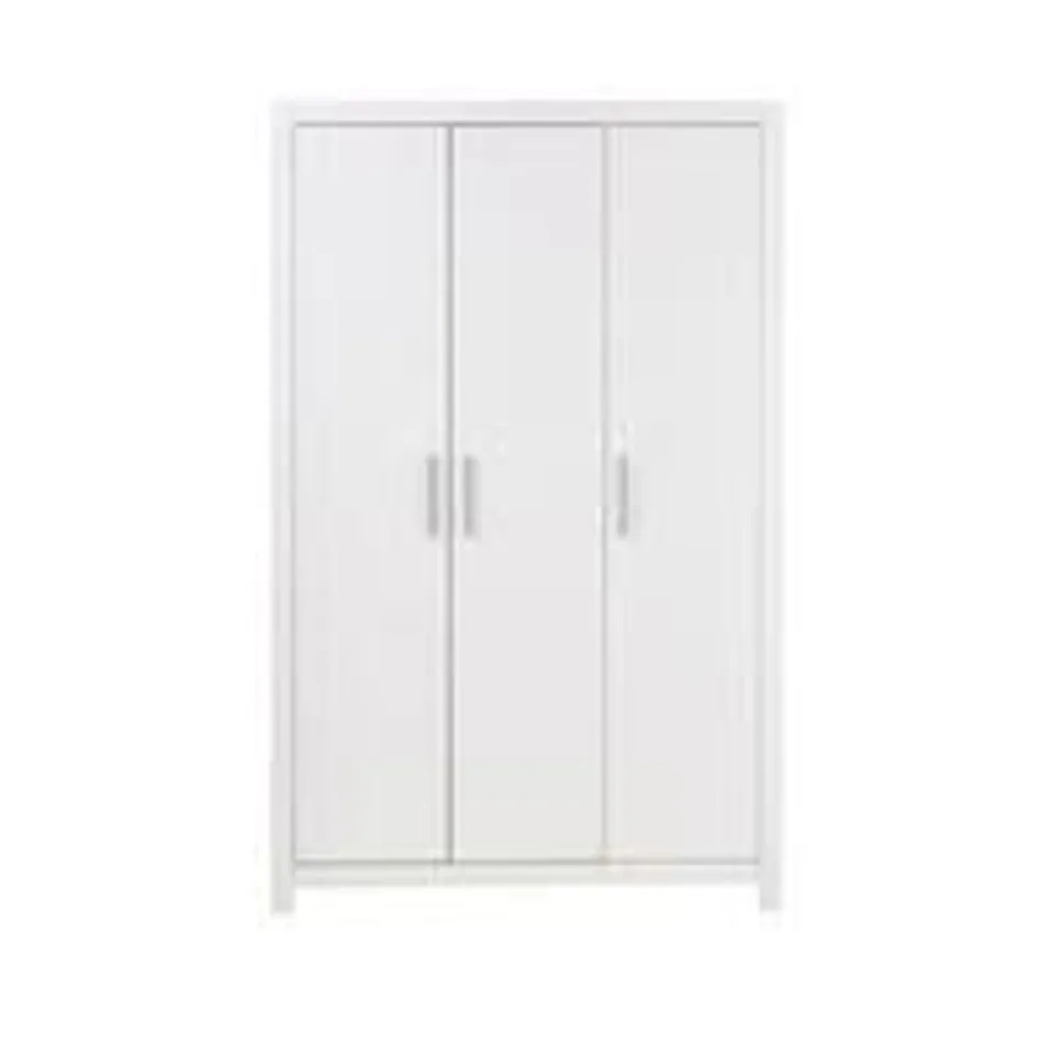 BOXED GRADE 1 3 DOOR WARDROBE WHITE (3 OF 3 BOXES)