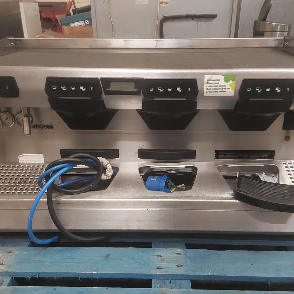 RANCILIO CLASSE 7 COMMERCIAL 2 GROUP COFFEE MACHINE