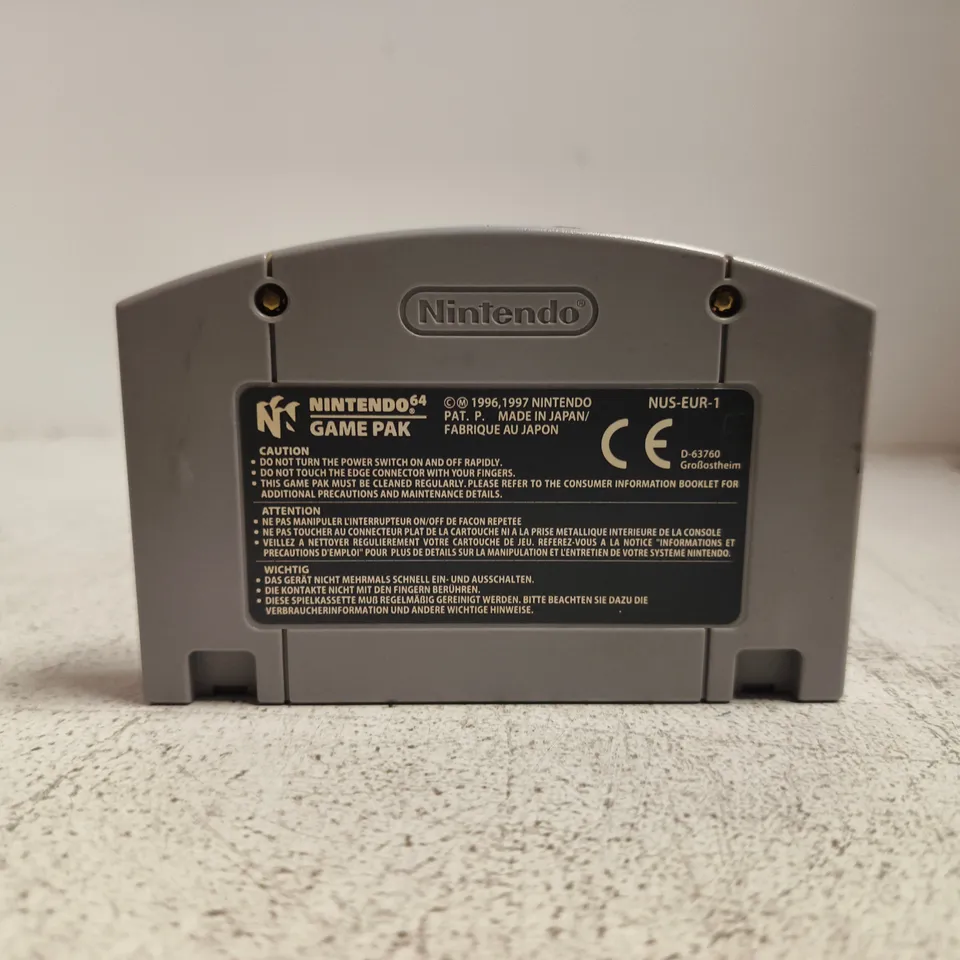 NINTENDO 64 GAME PAK – 007: THE WORLD IS NOT ENOUGH