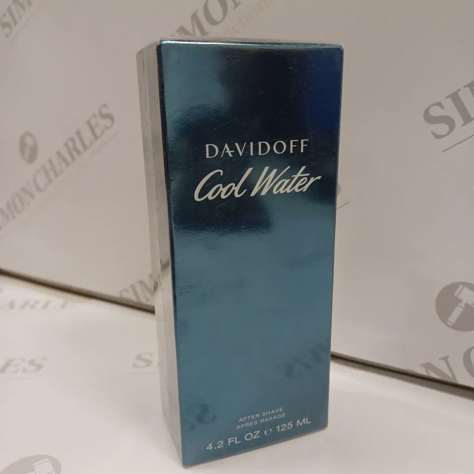 BOXED DAVIDOFF COOL WATER AFTERSHAVE 125ML