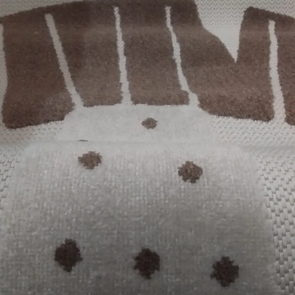 FORNA BROWN BLUE RUG - 200 X 280CM