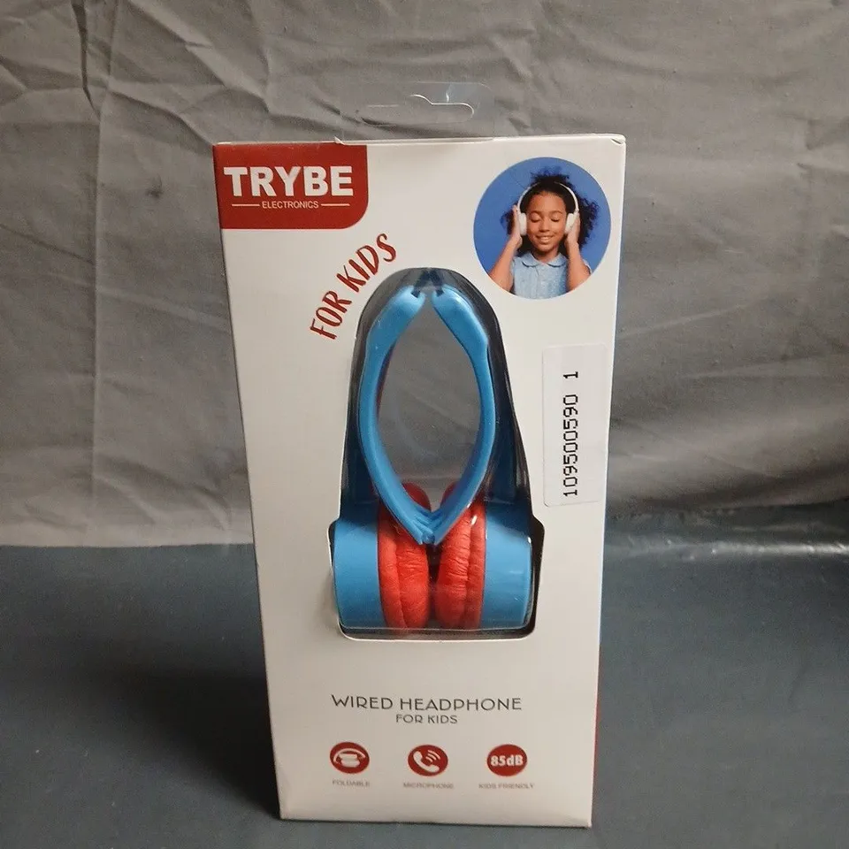 TRYBE WIRED HEADPHONES FOR KIDS