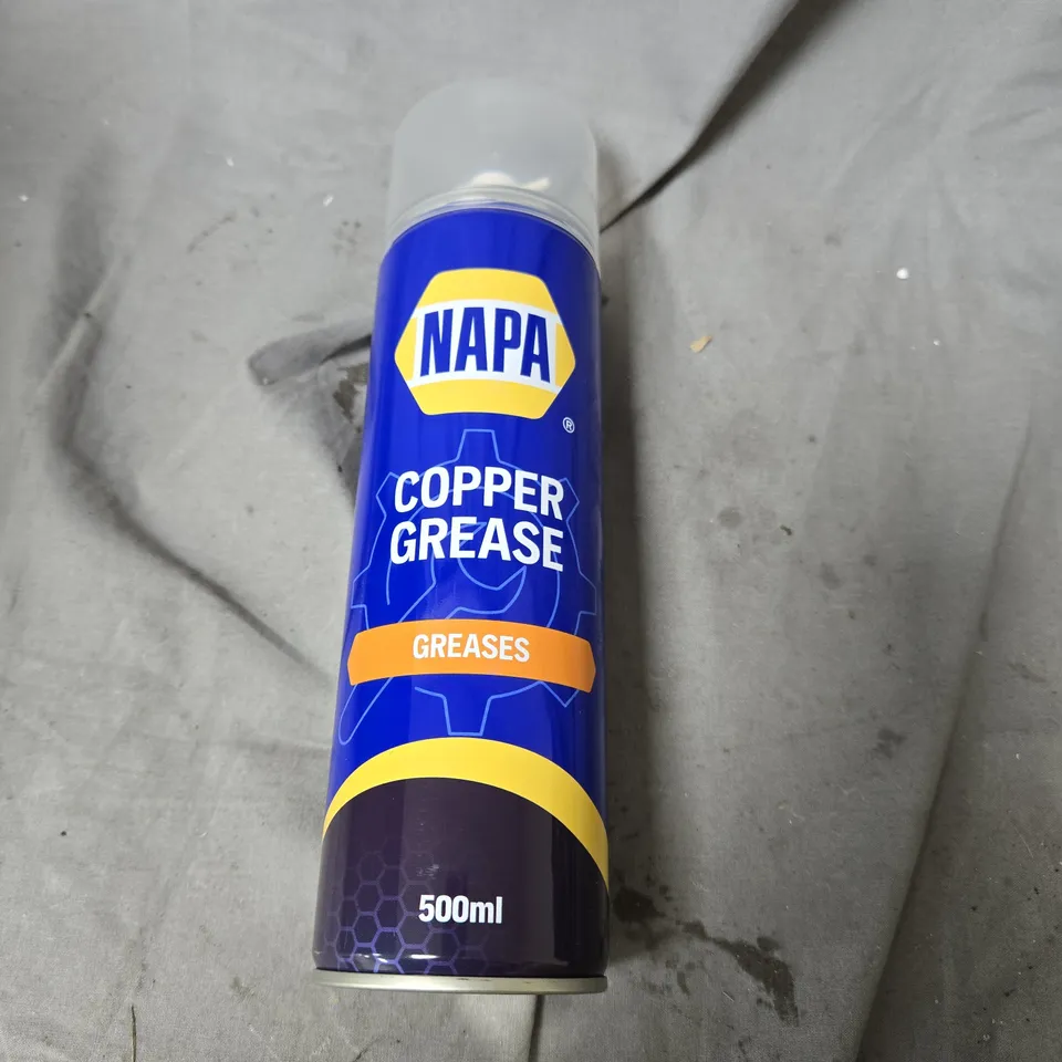 BOX OF APPROXIMATELY 12 X NAPA COPPER GREASE AEROSOL – 500ML