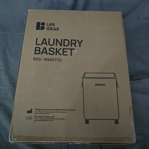 Life Ideas Laundry Basket – Boxed (SKU WM0770)