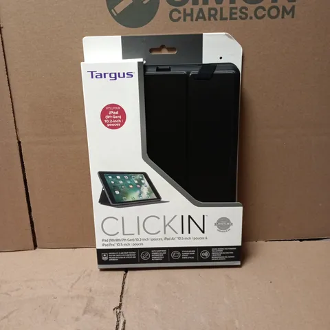 TARGUS CLICK IN PROTECTIVE CASE BLACK FOR IPAD (9TH GEN) 10.2 INCH