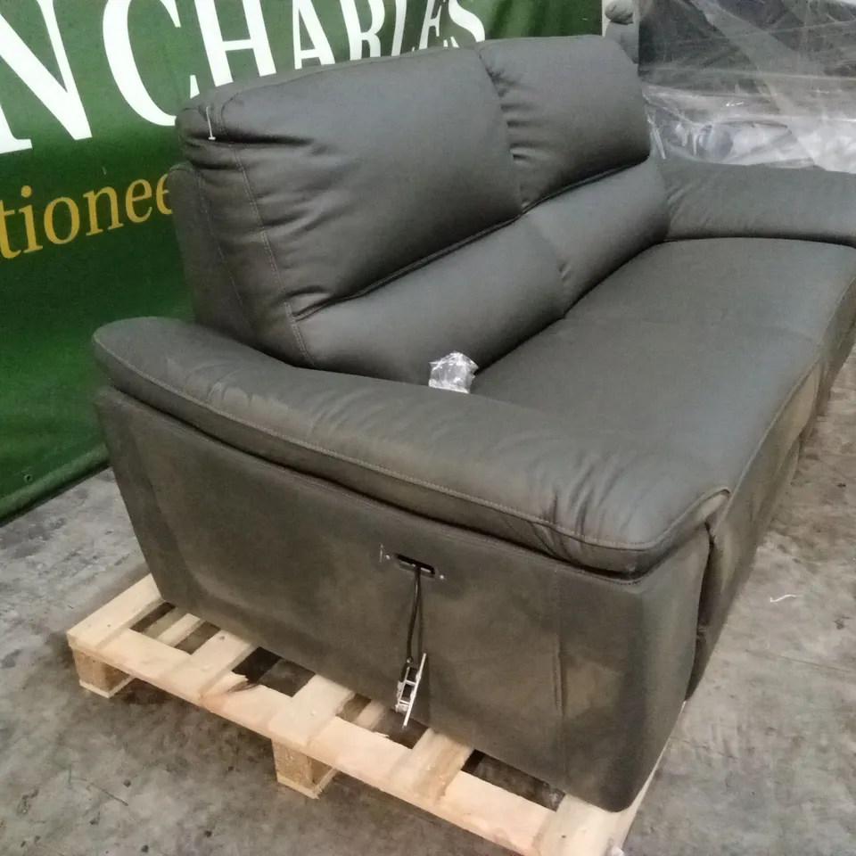 PAVILION 3 SEATER LEATHER/FAUX LEATHER POWER RECLINER SOFA RRP £1049