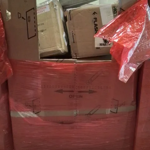 PALLET OF ASSORTED HOUSEHOLD GOODS AND PRODUCTS TO INCLUDE;SIDE TABLE,3D PRINTER,RUG,BABY PLAY MAT AND OTHER ASSORTED ITEMS...