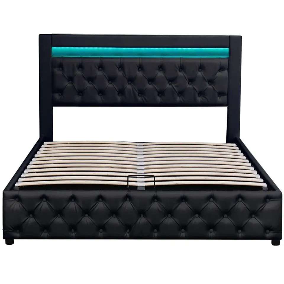 BOXED BOYERTOWN UPHOLSTERED STORAGE BED -2 BOXES-