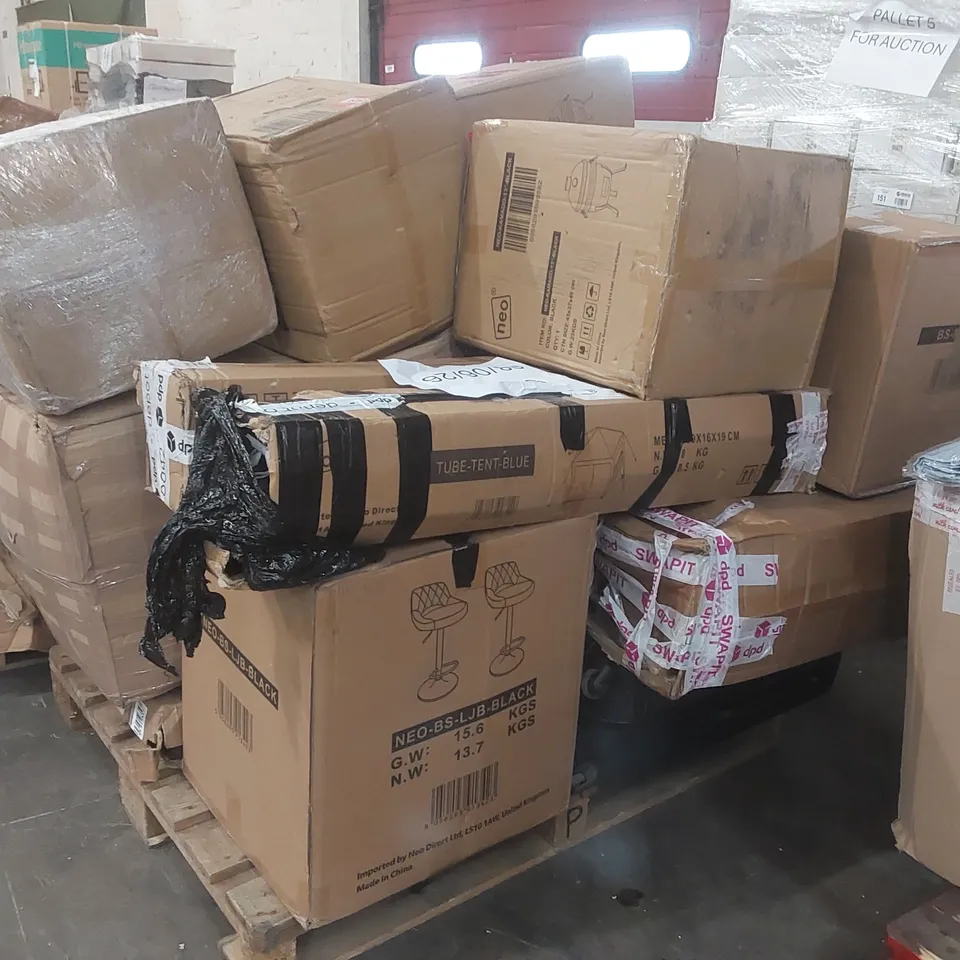 PALLET CONTAINING A LARGE QUANTITY OF ASSORTED NEO ITEMS