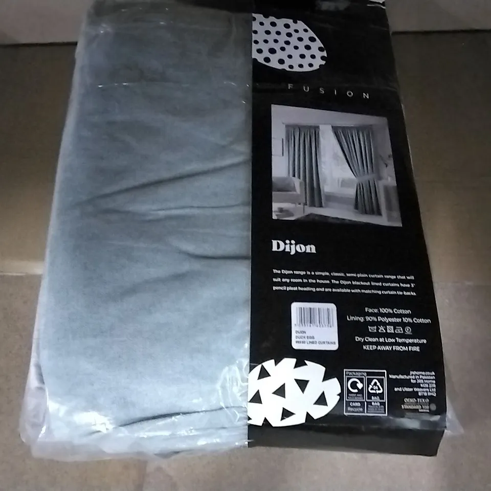 POLYESTER BLACKOUT PINCH PLEAT CURTAIN PAIR 168X228CM