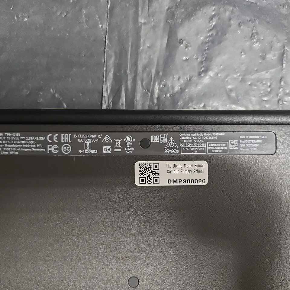 HP CHROMEBOOK 11 G5 EE LAPTOP – GREEN TRIM, CHROME BRANDING 