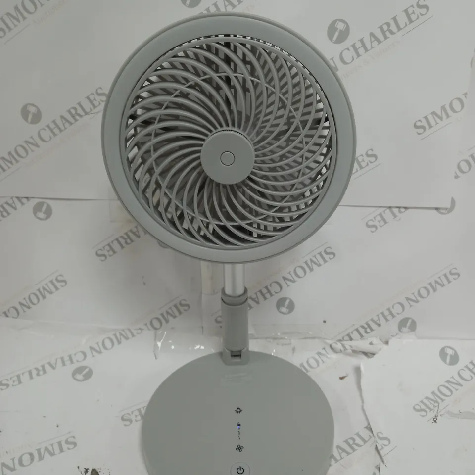 BOXED SALTER PROFESSIONAL CORDLESS LED FOLDABLE FAN, GREY