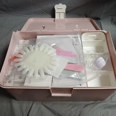 GEL NAIL POLISH SET WITH CAT BOX 
