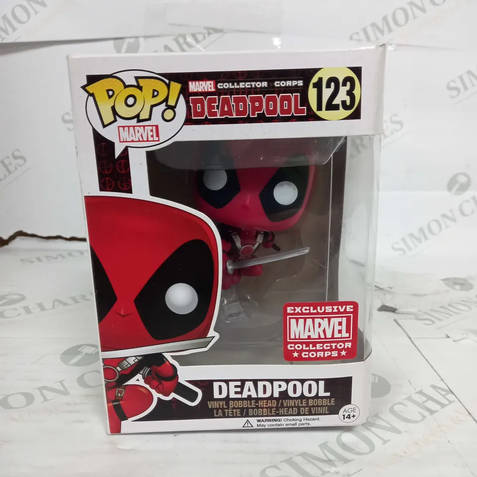 POP! MARVEL DEADPOOL VINYL BOBBLE HEAD 123