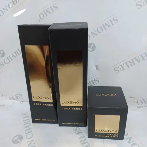 BOXED LUXENOA COMPLETE HOME SCENTING 3 PIECE SET