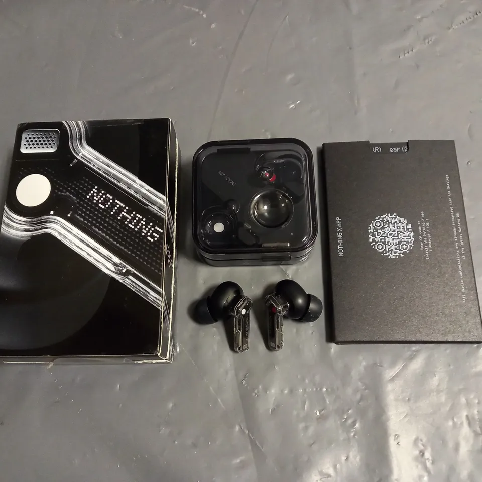 NOTHING EAR 2 BLUETOOTH EARPHONES IN BLACK