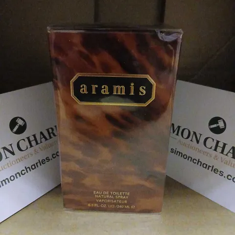 BOXED AND SEALED ARAMIS EAU DE TOILETTE 240ML