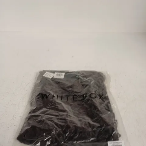 WHITE FOX HUNNY BUNNY MINI DRESS - CHOCOLATE, SIZE M